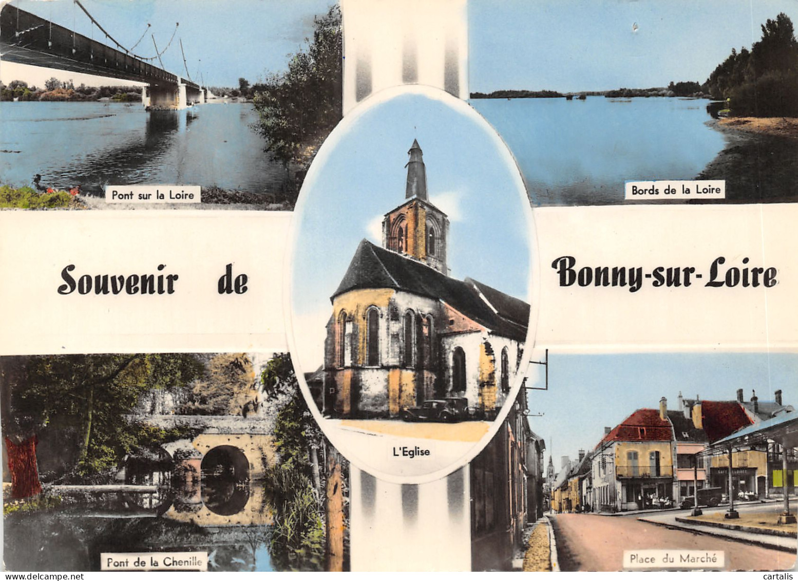 45-BONNY SUR LOIRE-N 601-A/0075 - Other & Unclassified