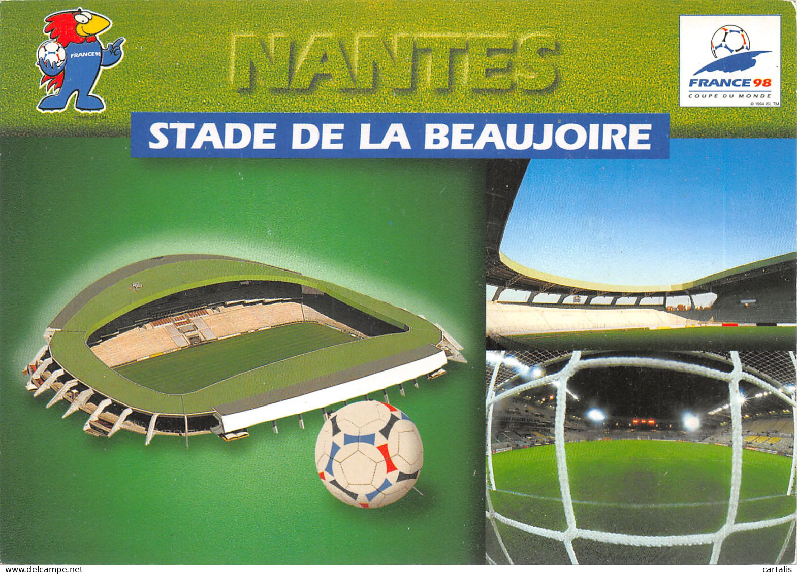 44-NANTES-STADE DE LA BEAUJOIRE-N 600-D/0129 - Nantes