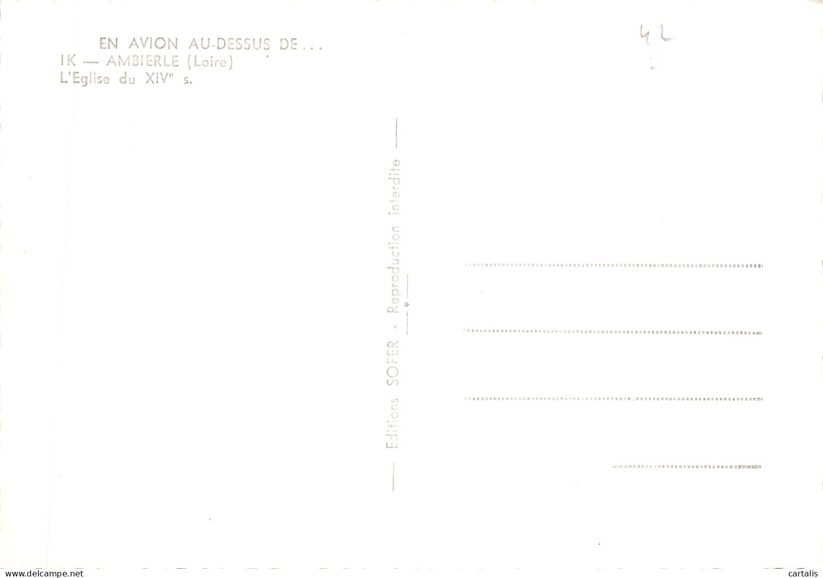 42-AMBIERLE-N 600-C/0357 - Autres & Non Classés