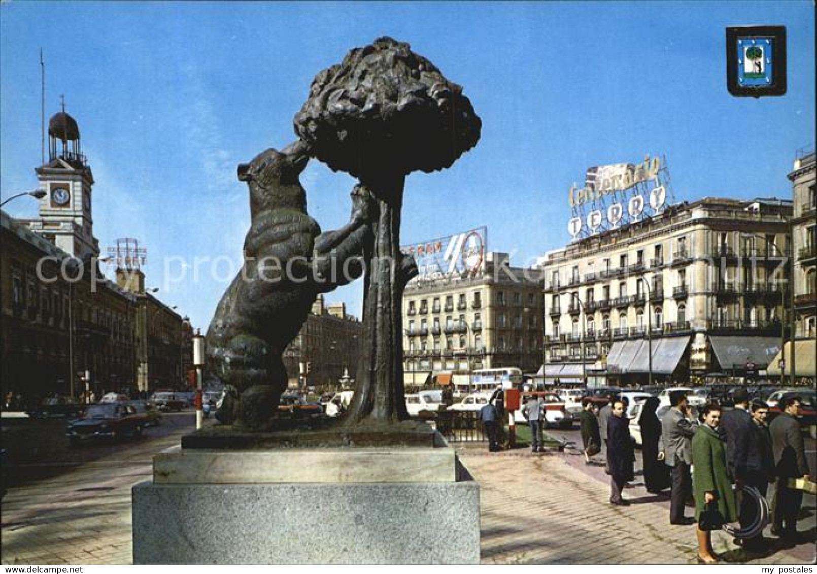 72514884 Madrid Spain Puerta Del Sol Monumento Al Oso Y El Madrono  - Autres & Non Classés