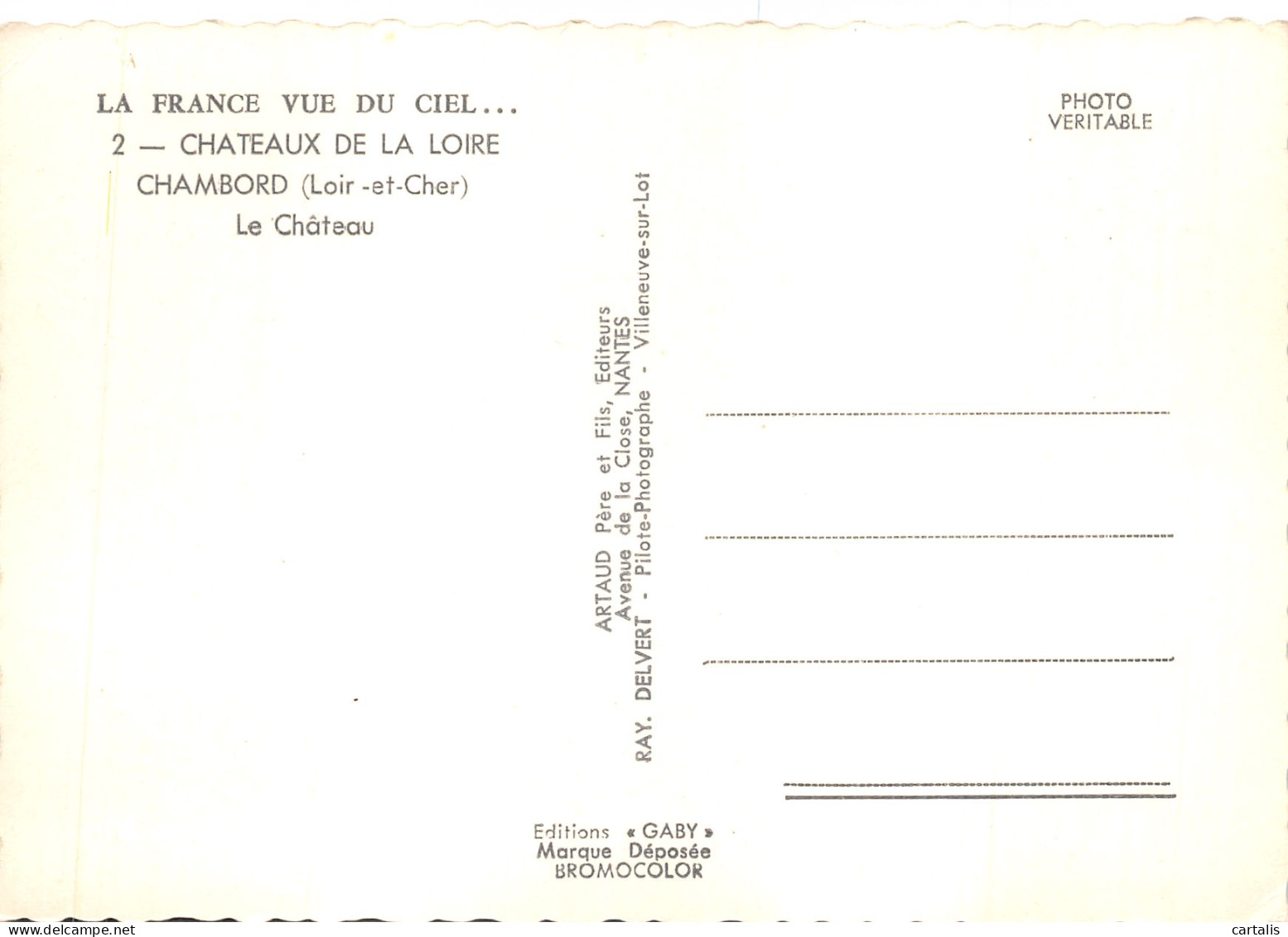 41-CHAMBORD-LE CHÂTEAU-N 600-C/0177 - Chambord