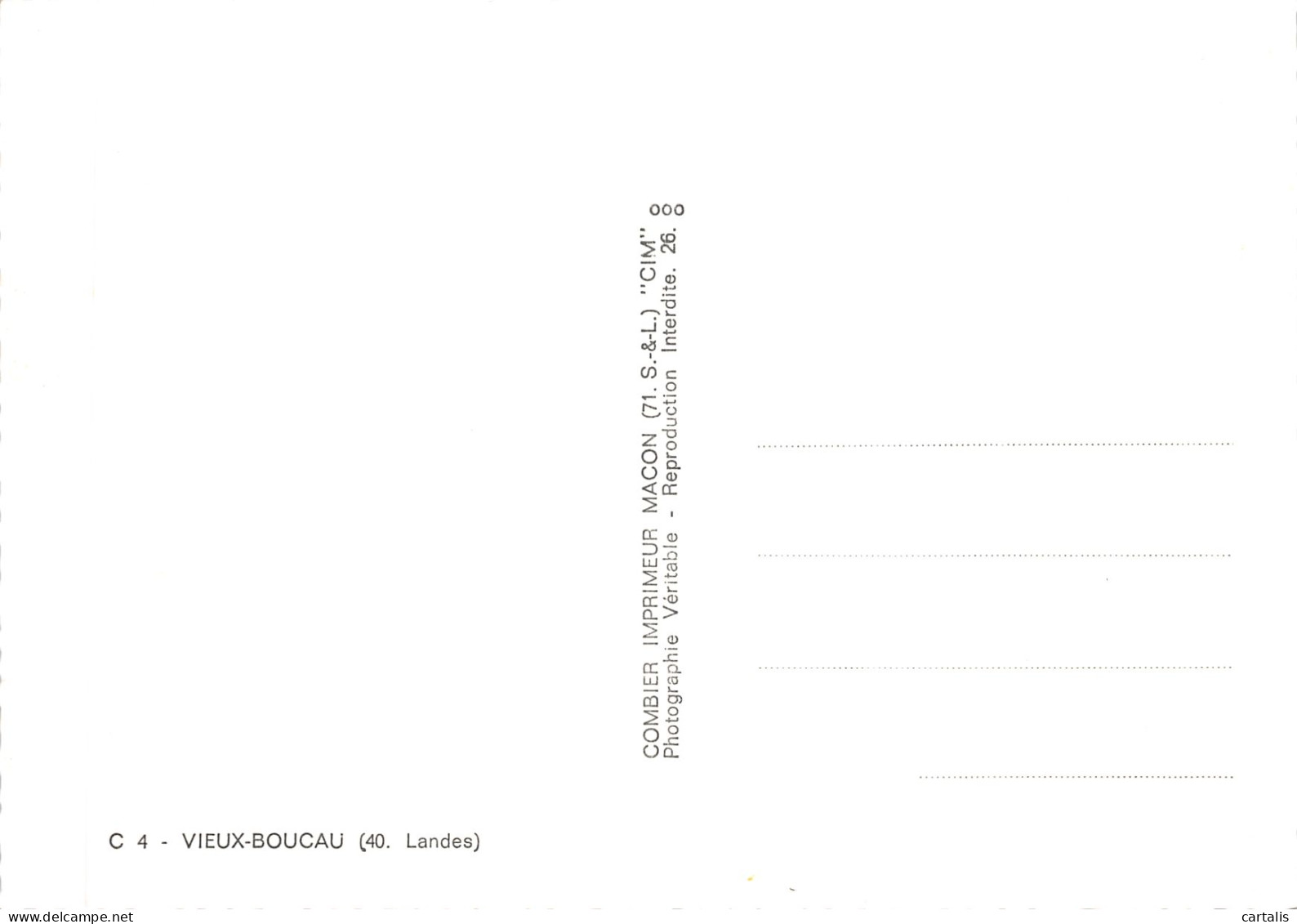 40-LE VIEUX BOUCAU-N 600-B/0365 - Sonstige & Ohne Zuordnung