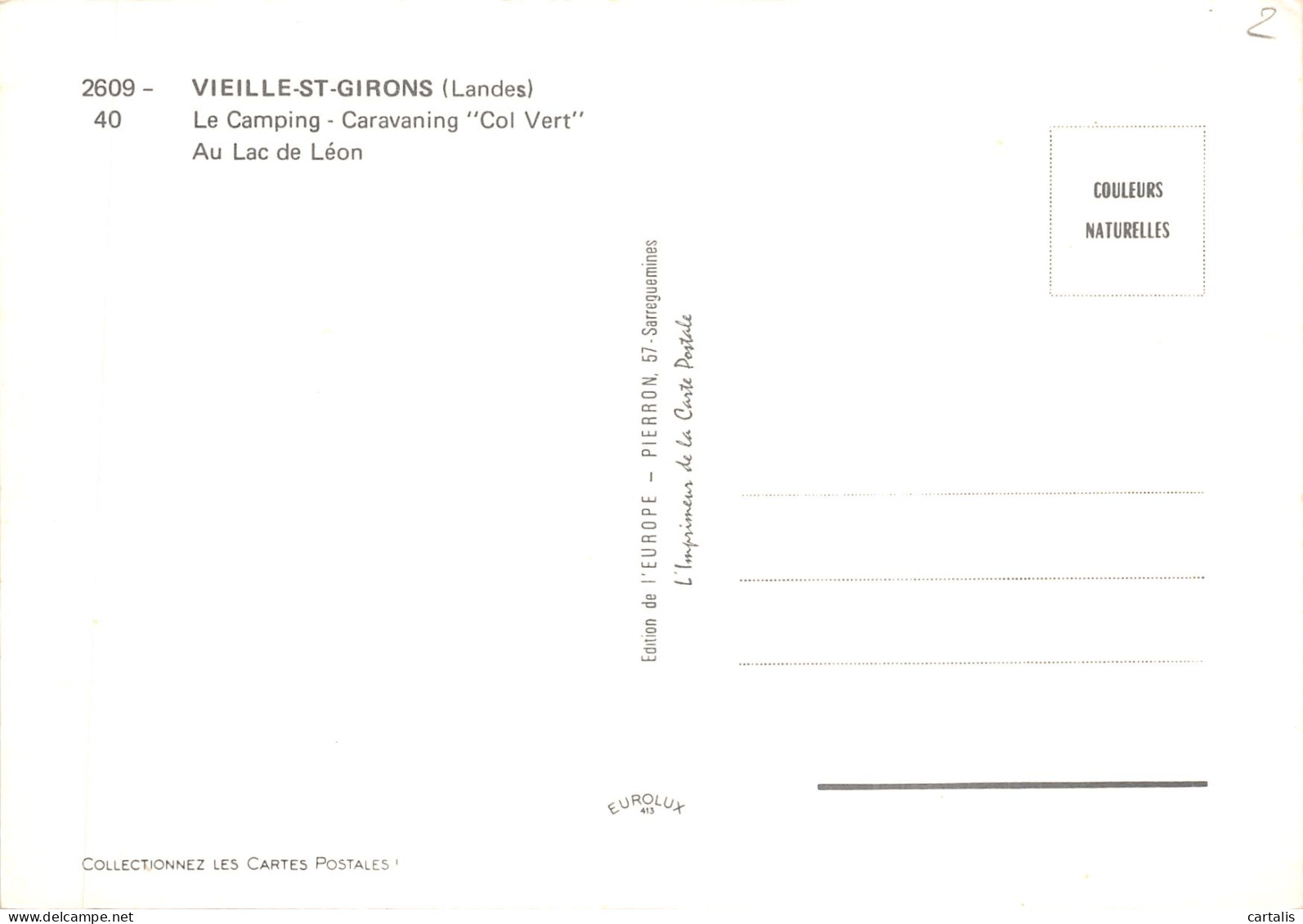 40-VIEILLE SAINT GIRONS-N 600-B/0373 - Other & Unclassified