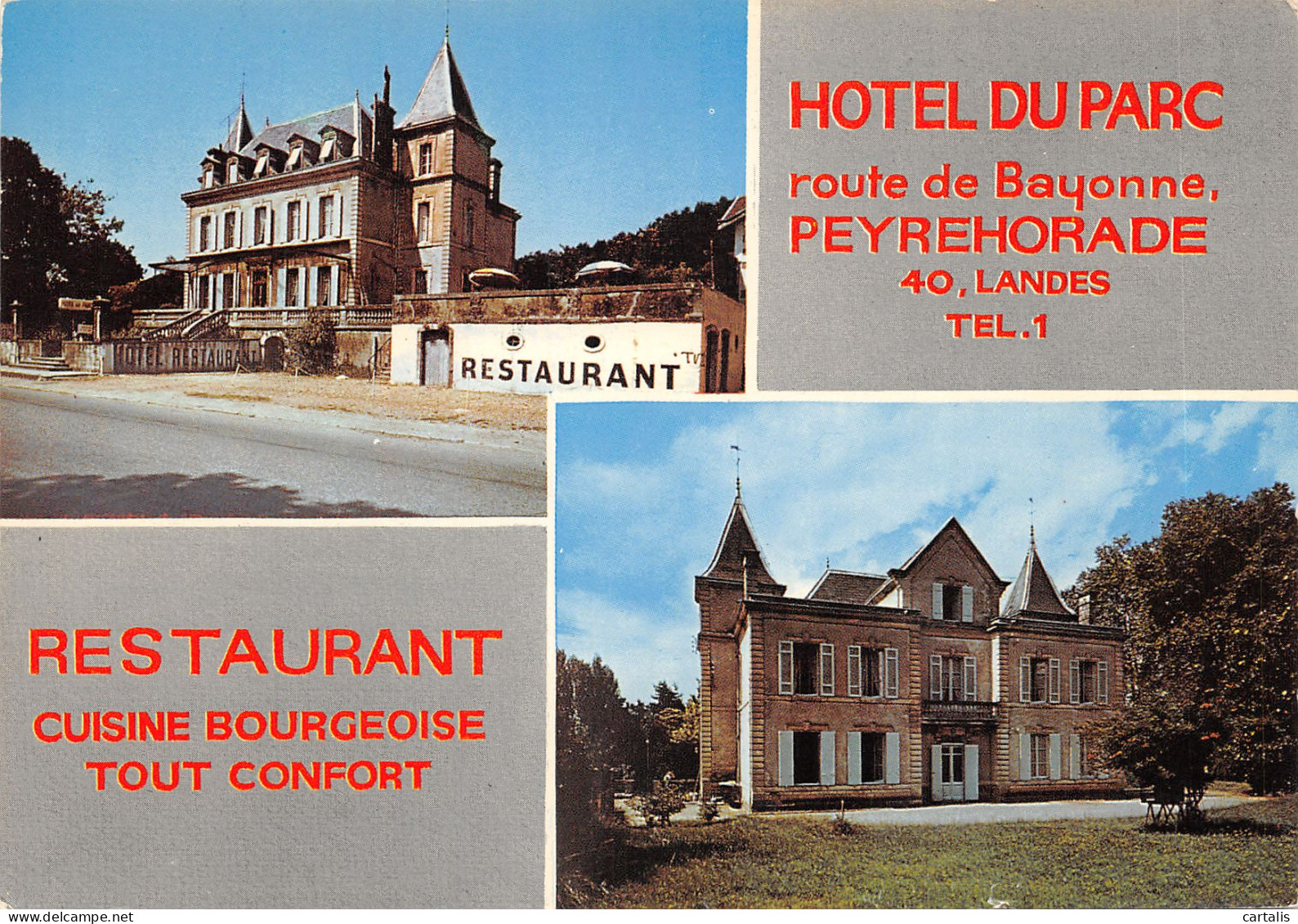 40-PEYREHORADE-HOTEL DU PARC-N 600-B/0363 - Peyrehorade