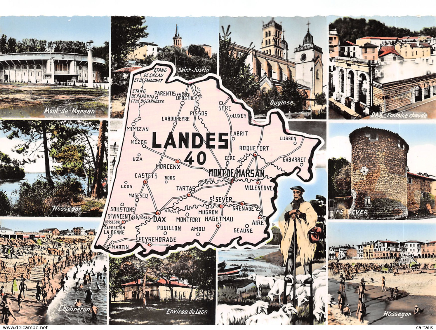40-PANORAMA DES LANDES-N 600-B/0349 - Other & Unclassified