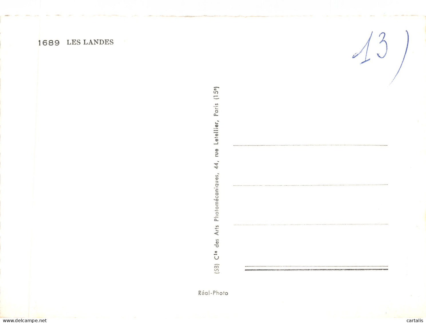 40-PANORAMA DES LANDES-N 600-B/0349 - Other & Unclassified