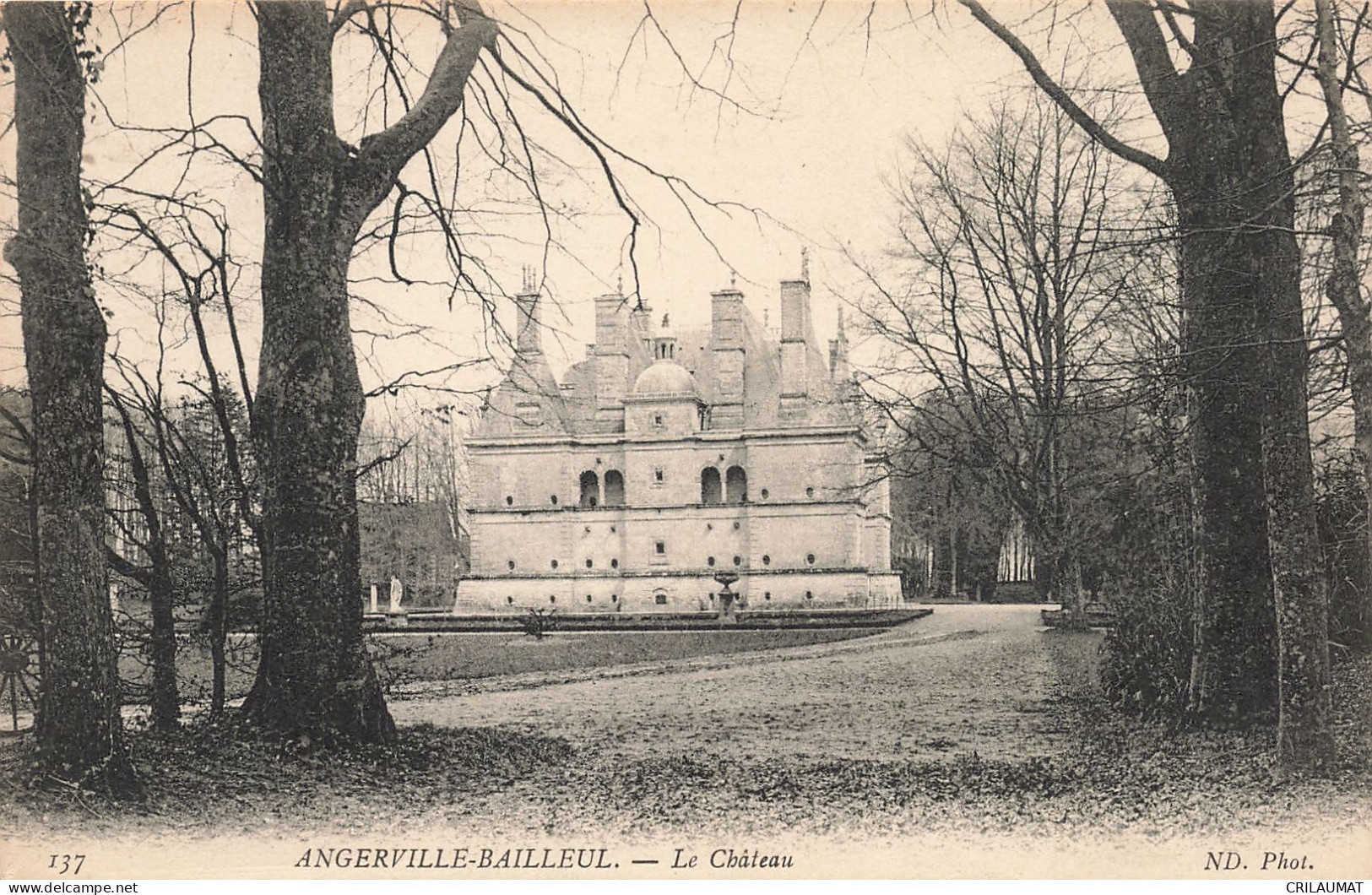 76-ANGERVILLE BAILLEUL-N°T5315-G/0207 - Other & Unclassified