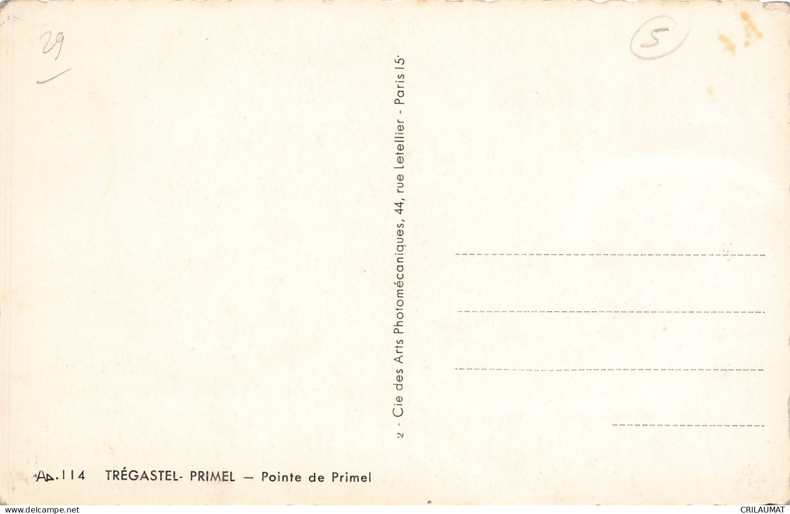 29-TREGASTEL PRIMEL-N°T5315-G/0093 - Other & Unclassified