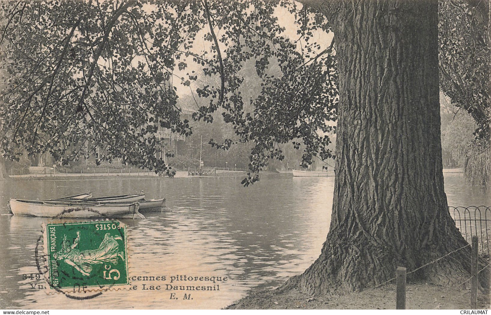 75-PARIS LAC DAUMESNIL-N°T5315-G/0097 - Other & Unclassified