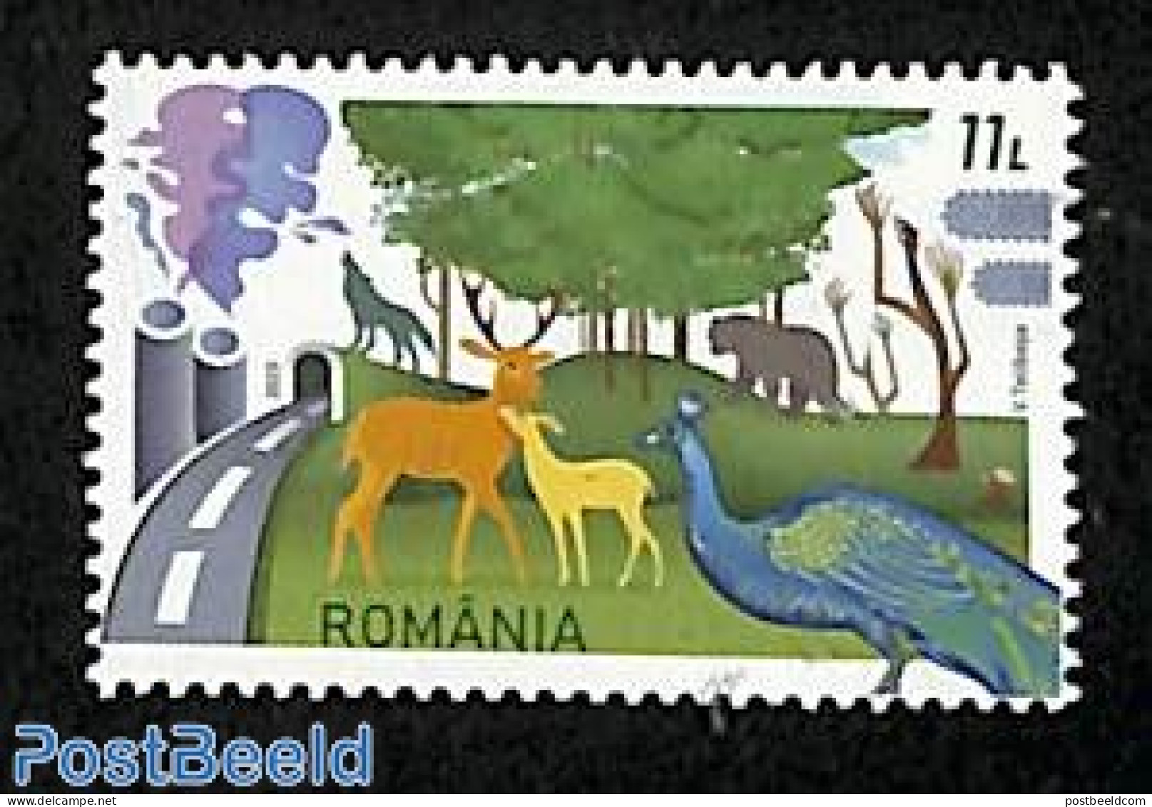 Romania 2023 World Environment Day 1v, Mint NH, Nature - Animals (others & Mixed) - Birds - Environment - Poultry - Unused Stamps