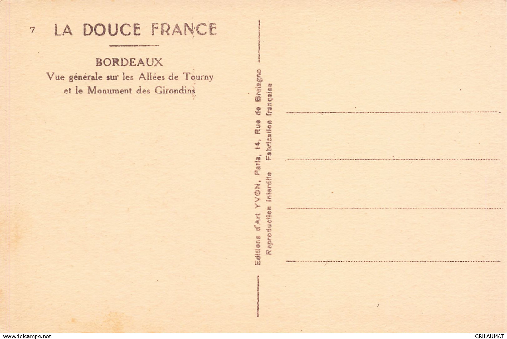 33-BORDEAUX-N°T5315-G/0063 - Bordeaux