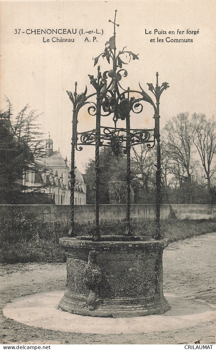 37-CHENONCEAUX-N°T5315-F/0383 - Chenonceaux