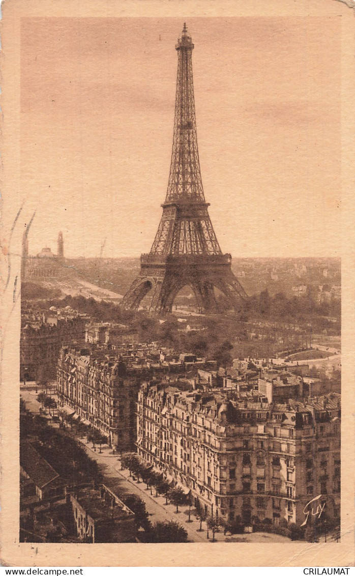 75-PARIS LA TOUR EIFFEL-N°T5315-F/0287 - Eiffelturm