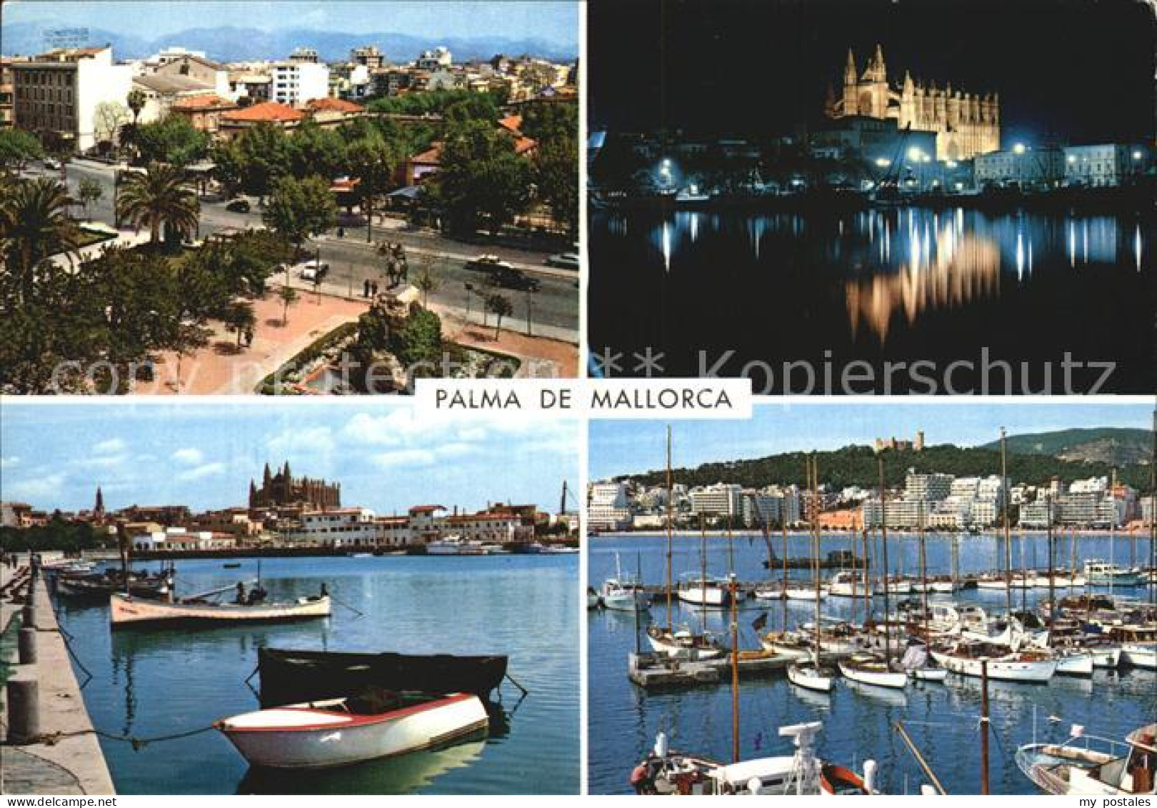 72514855 Palma De Mallorca Bellezas De La Ciudad Puerto Catedral Hafen Segelyach - Autres & Non Classés