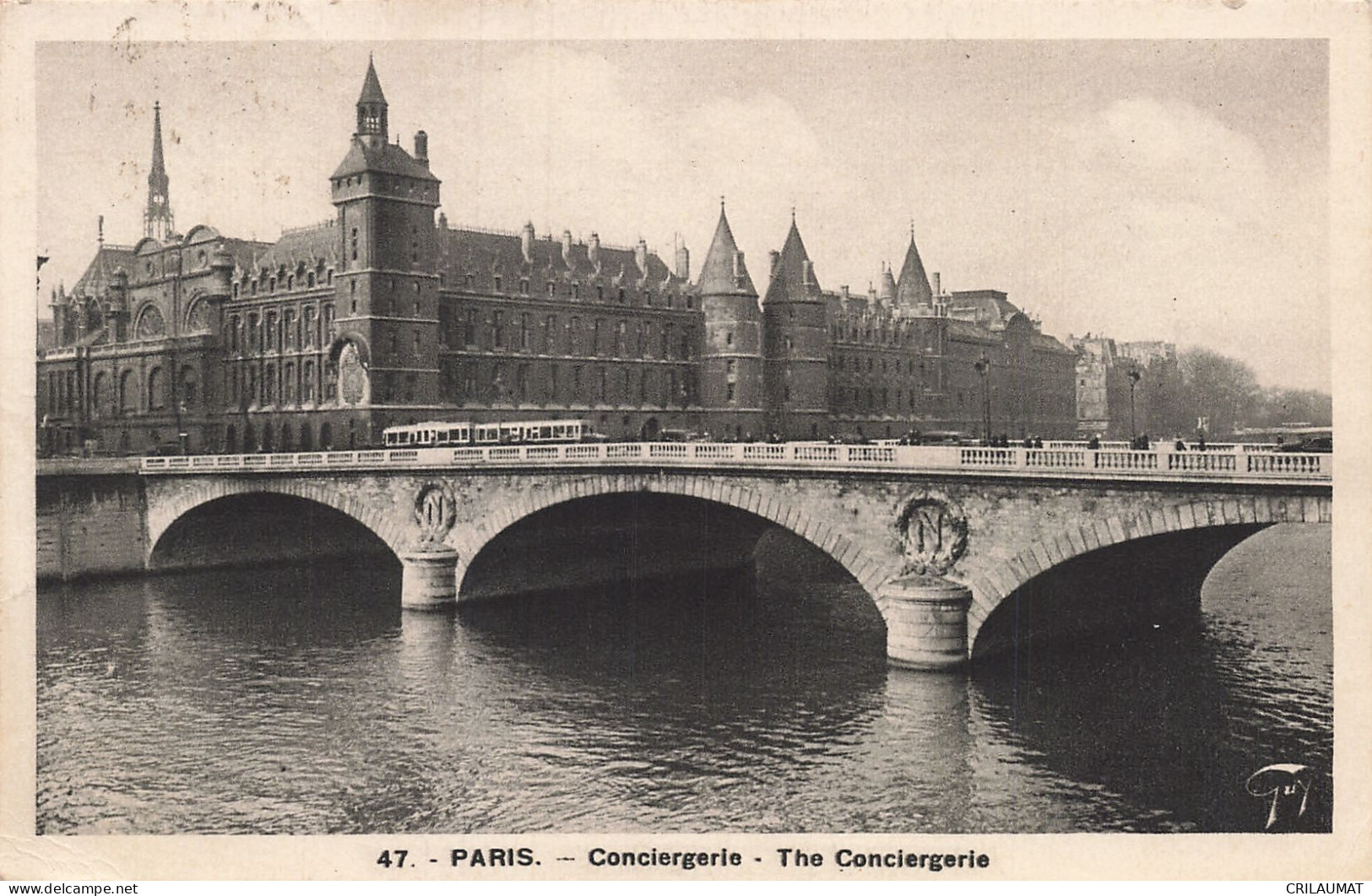 75-PARIS LA CONCIERGERIE-N°T5315-F/0015 - Other & Unclassified