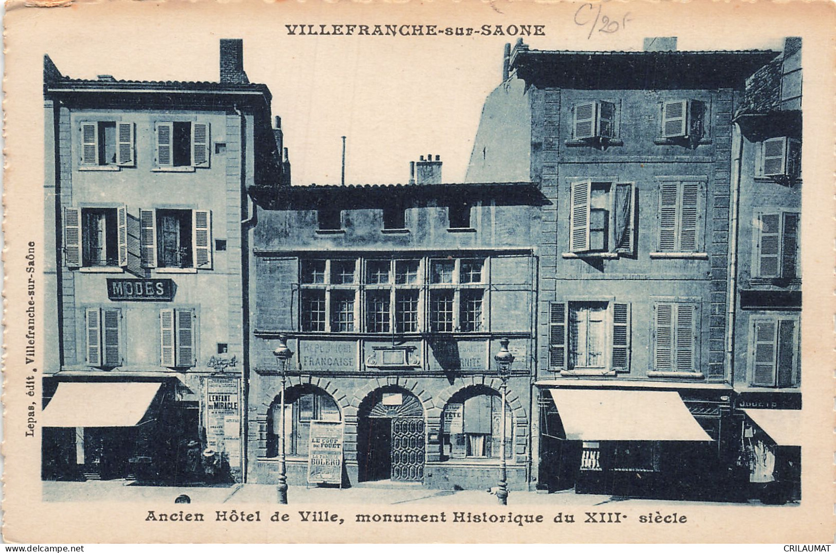 69-VILLEFRANCHE SUR SAONE-N°T5315-E/0127 - Villefranche-sur-Saone