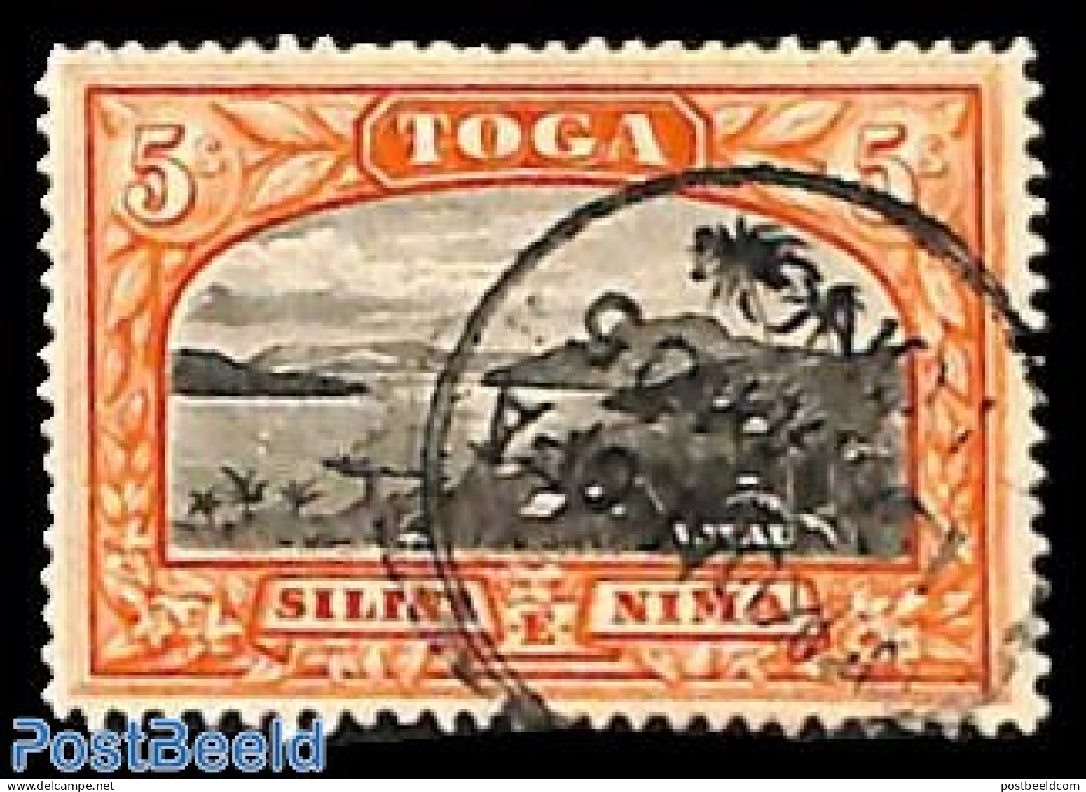 Tonga 1897 5sh, Used, Used Or CTO - Other & Unclassified