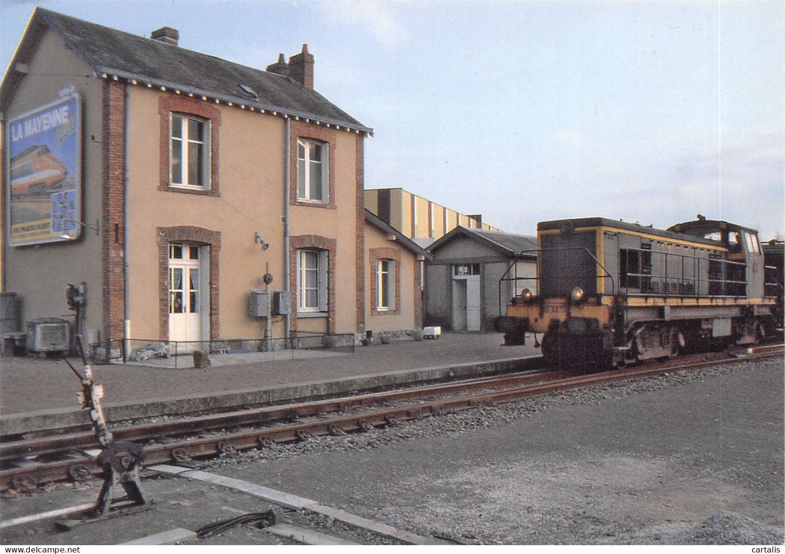 53-SAINT BERTHEVIN-TRAIN DE MARCHANDISES-N 601-C/0357 - Sonstige & Ohne Zuordnung