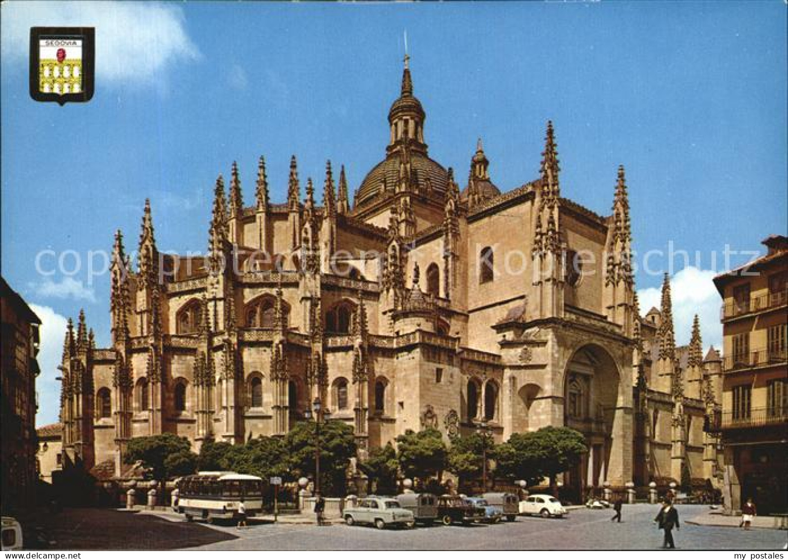 72514834 Segovia Catedral Imagenes Escudo De Oro Primera Coleccion De Catedrales - Other & Unclassified