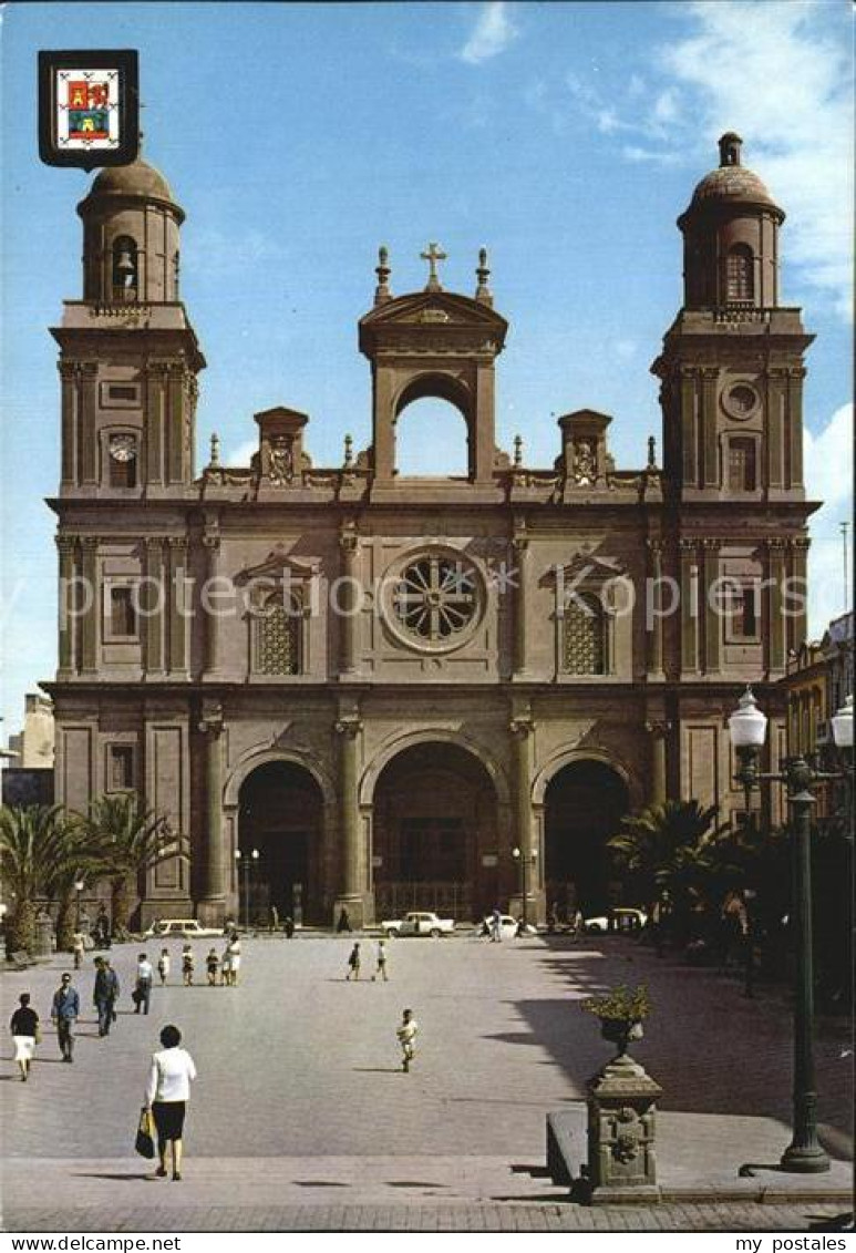 72514832 Las Palmas Gran Canaria Catedral Imagenes Escudo De Oro Primera Colecci - Autres & Non Classés