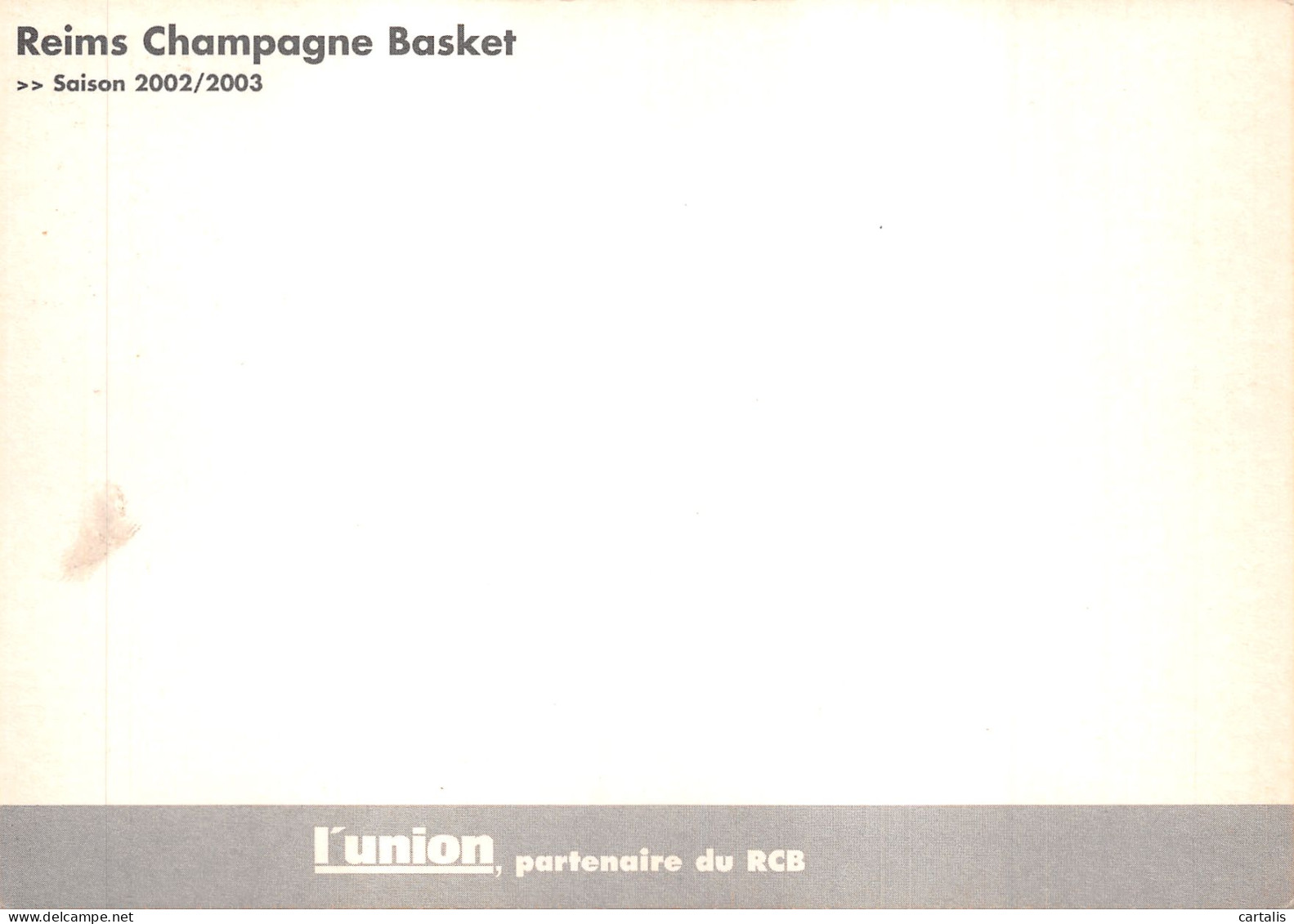 51-REIMS-CHAMPAGEN BASKET-N 601-C/0185 - Reims
