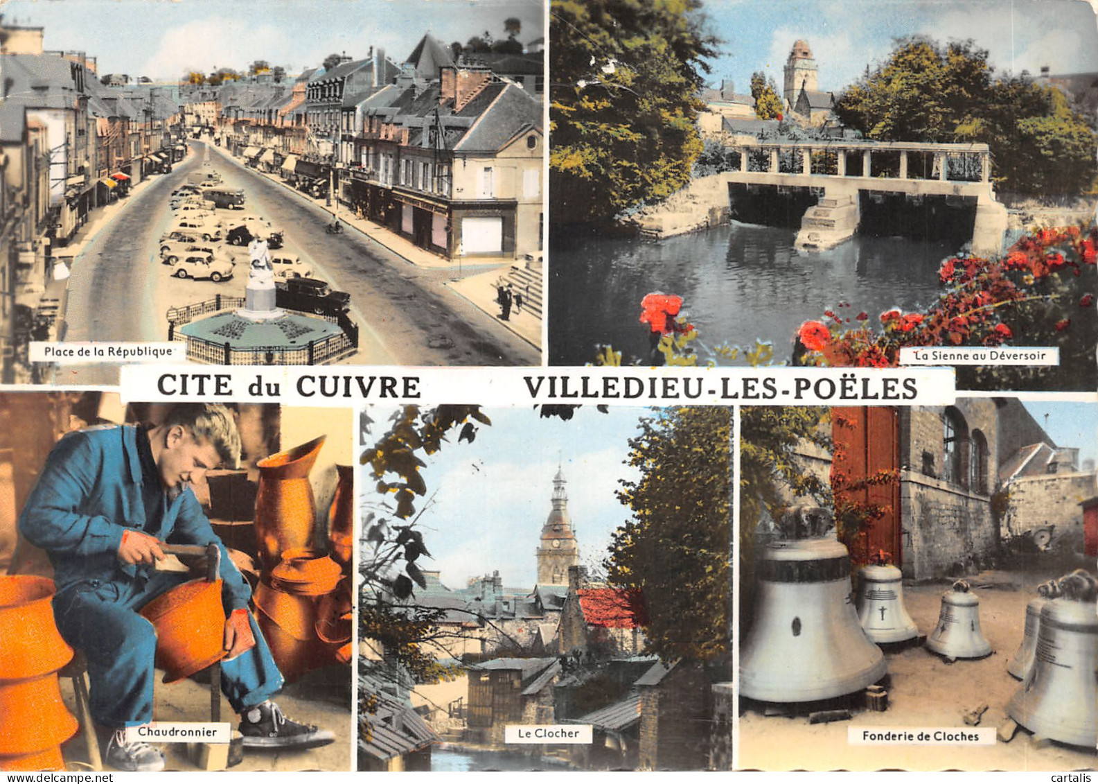 50-VILLEDIEU LES POELES-N 601-C/0003 - Villedieu