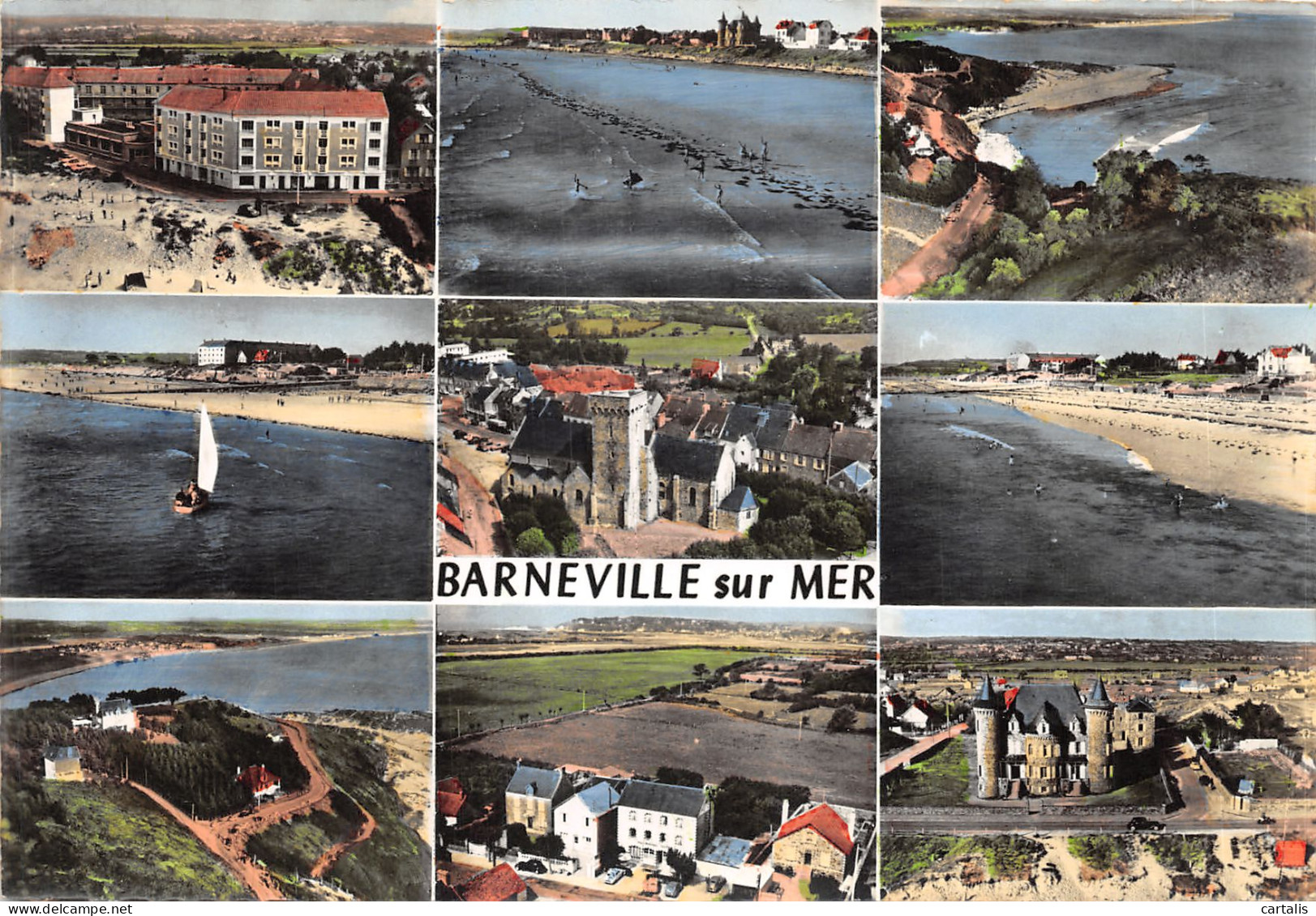 50-BARNEVILLE SUR MER-N 601-B/0329 - Barneville