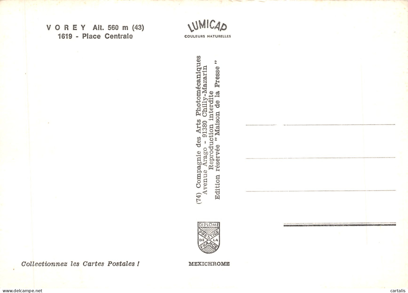 43-VOREY-N 601-A/0323 - Other & Unclassified