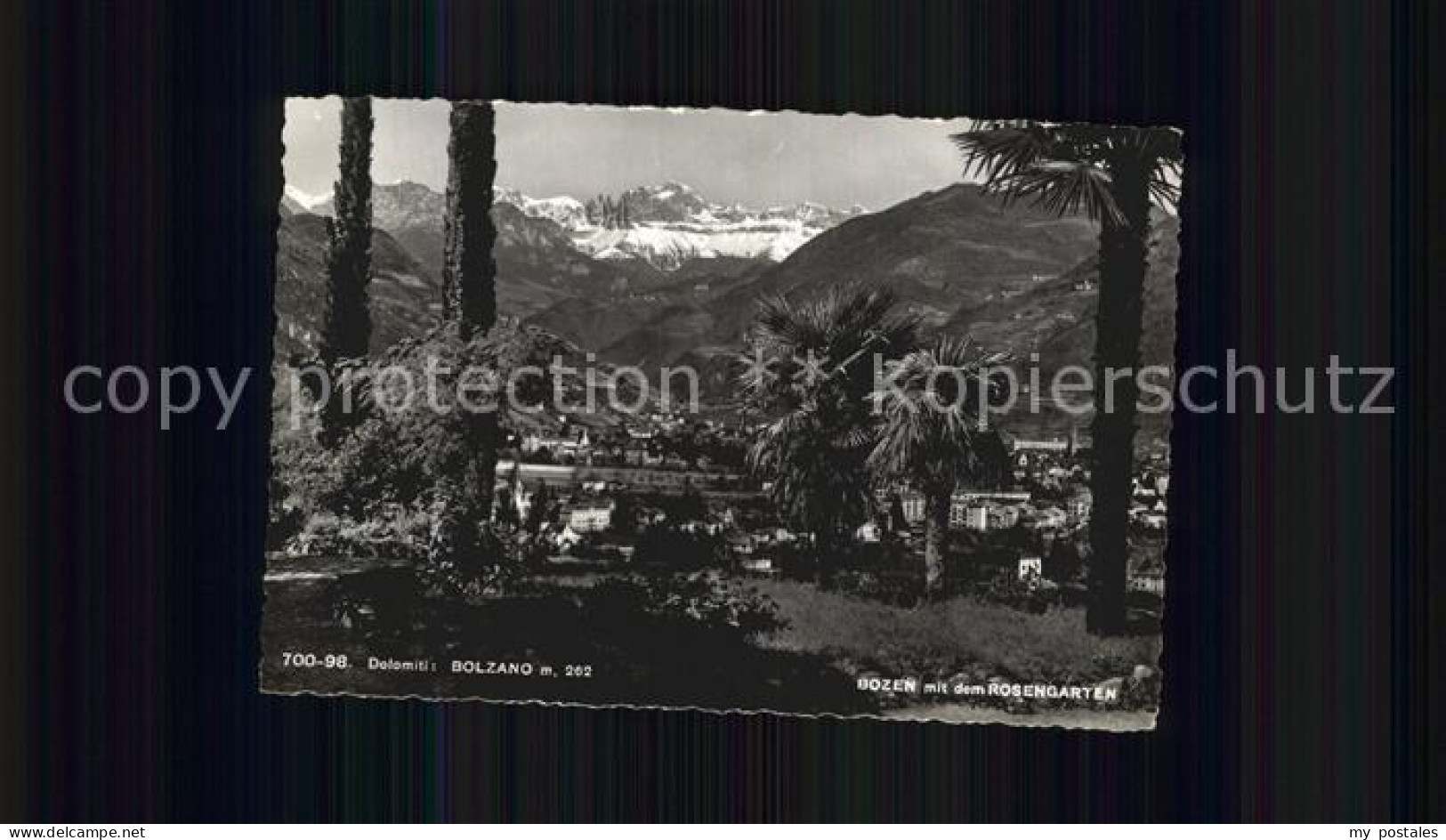 72514774 Bozen Suedtirol Panorama Mit Rosengarten Dolomiten Firenze - Other & Unclassified