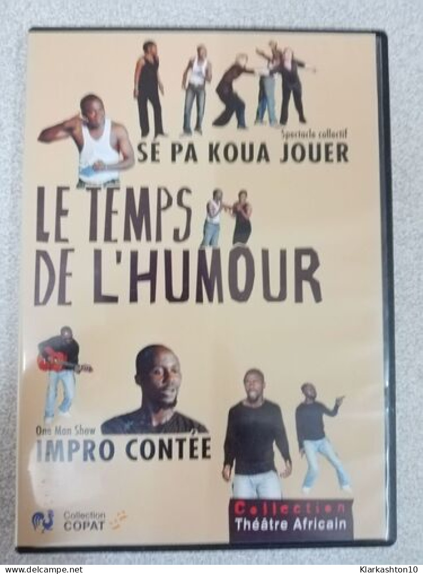 Dvd -Le Temps De L'humour : Impro Contee ; Se Pas Koua Jouer - Other & Unclassified