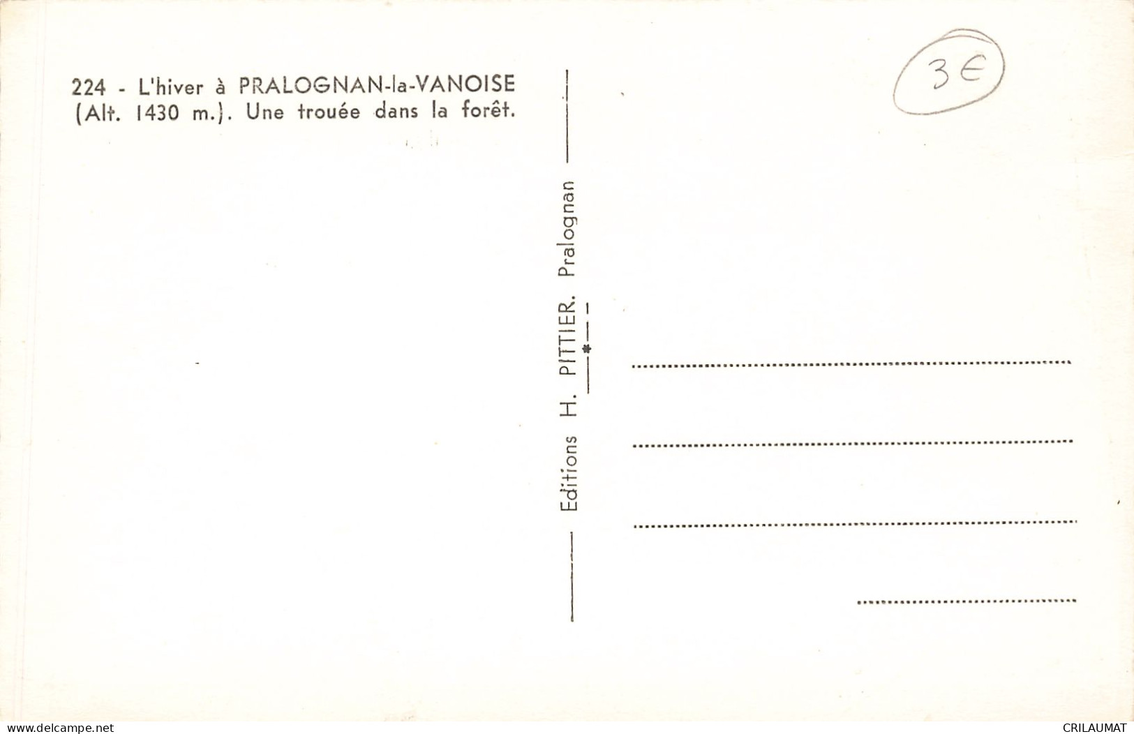 73-PRALOGNAN LA VANOISE-N°T5315-G/0271 - Pralognan-la-Vanoise