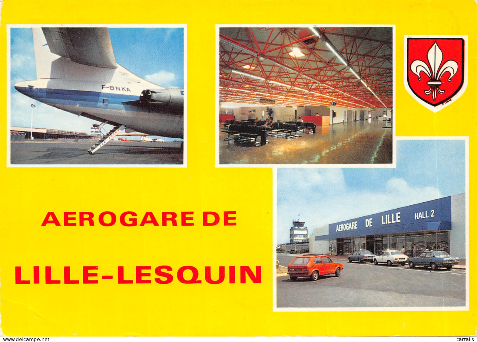 59-LILLE LESQUIN-AEROGARE-N 602-B/0225 - Lille