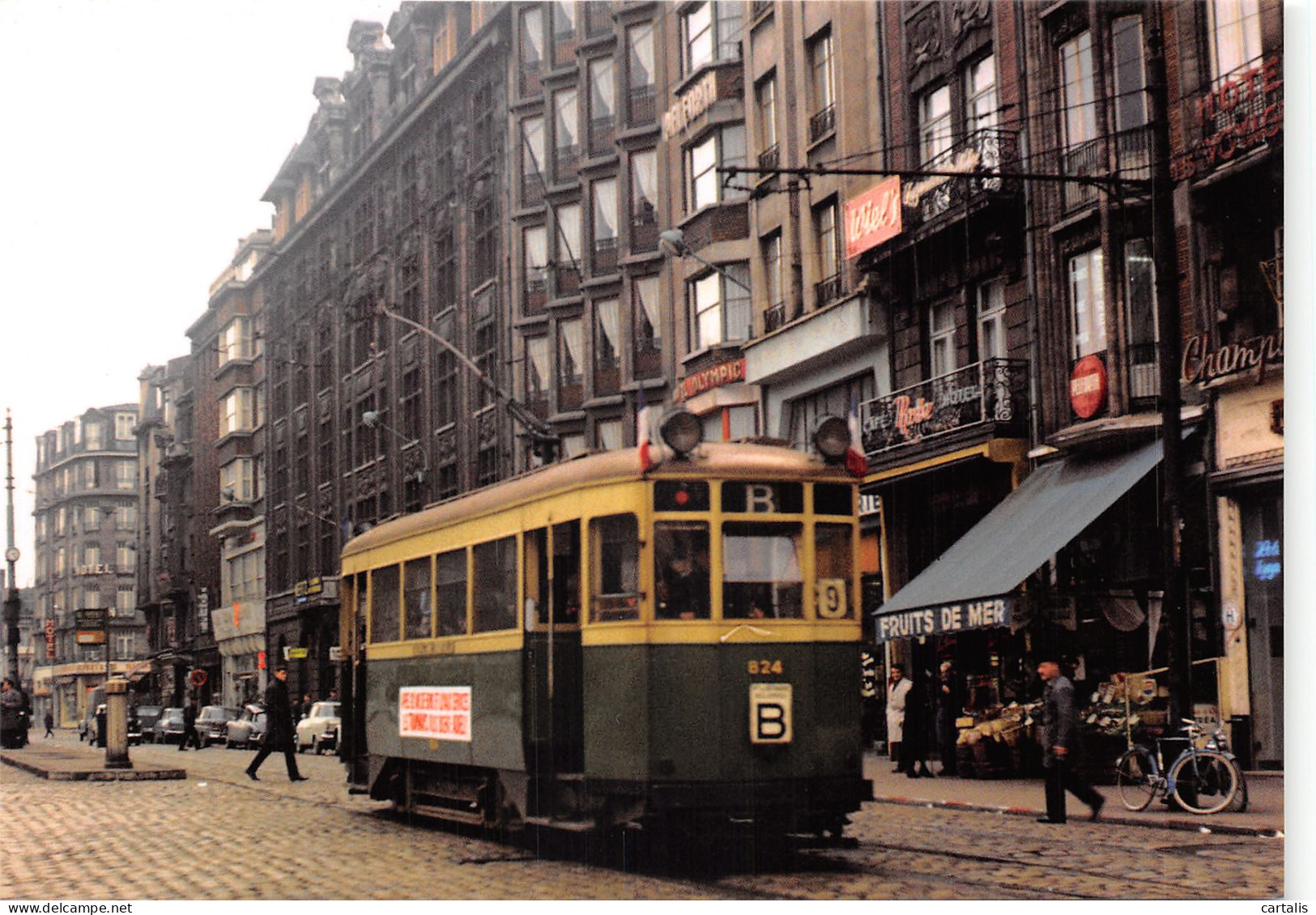 59-LILLE-TRAMWAY-MOTRICE ELECTRIQUE-N 602-B/0133 - Lille