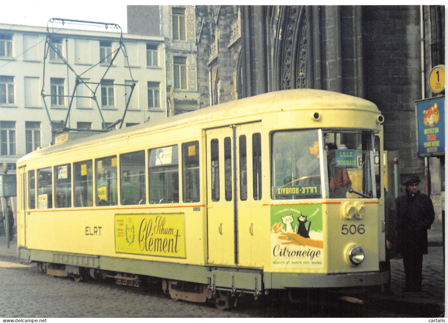 59-LILLE-TRAMWAY-MOTRICE ELECTRIQUE-N 602-B/0131 - Lille