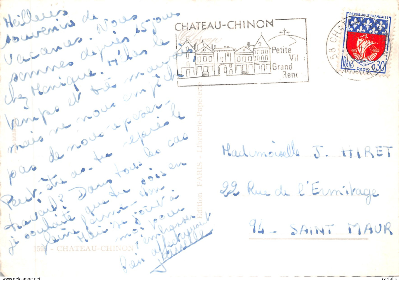 58-CHÂTEAU CHINON-N 602-B/0073 - Chateau Chinon