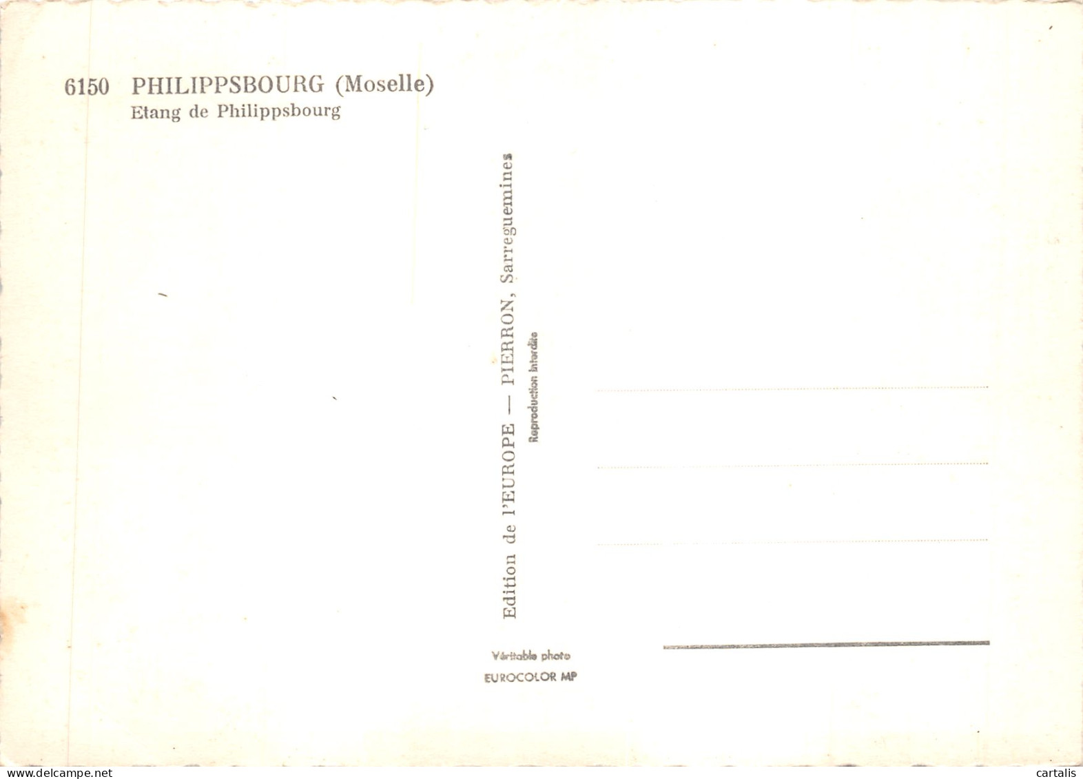 57-PHILIPPSBOURG-N 602-A/0273 - Other & Unclassified