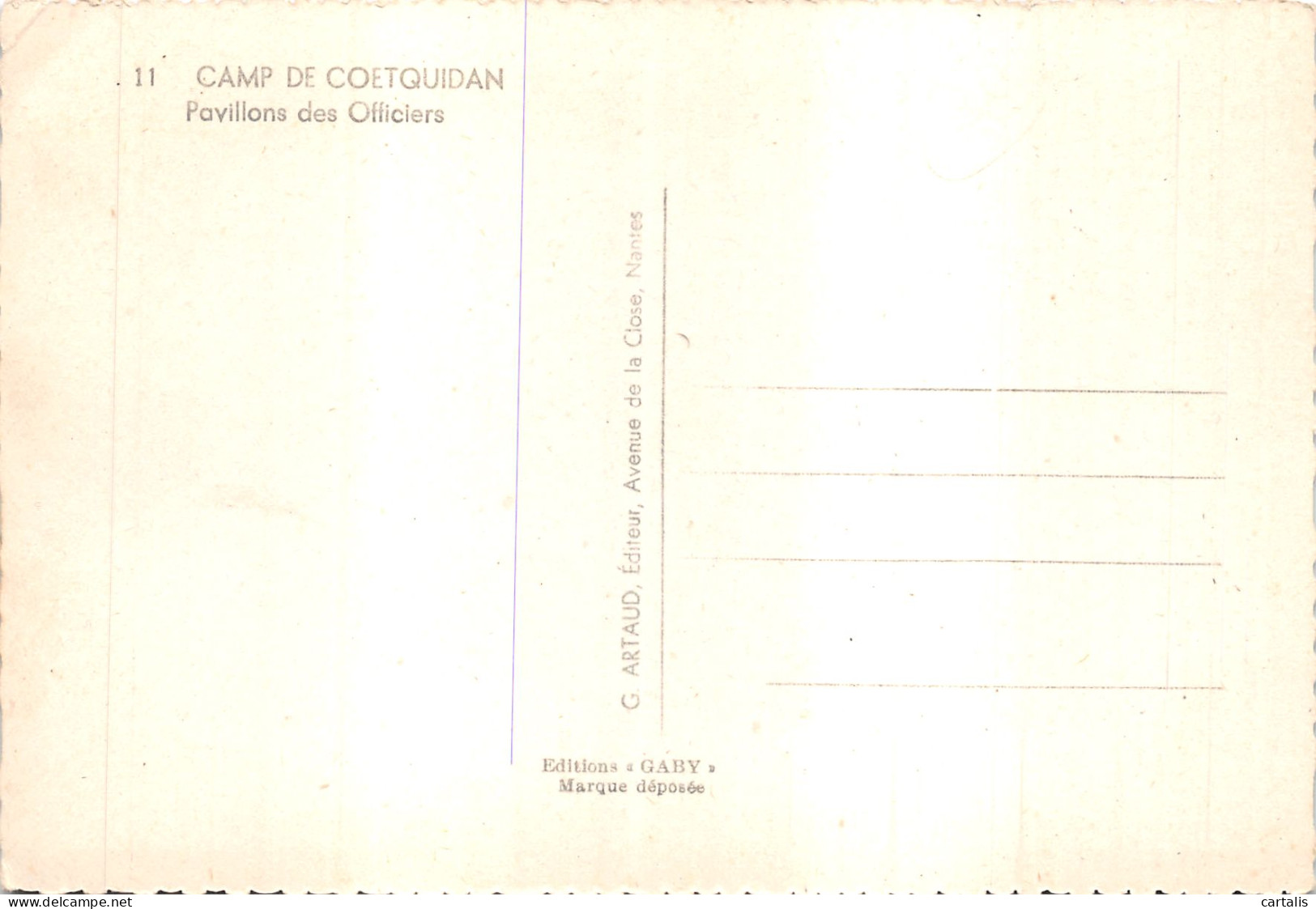 56-COETQUIDAN-LE CAMP-N 602-A/0097 - Other & Unclassified