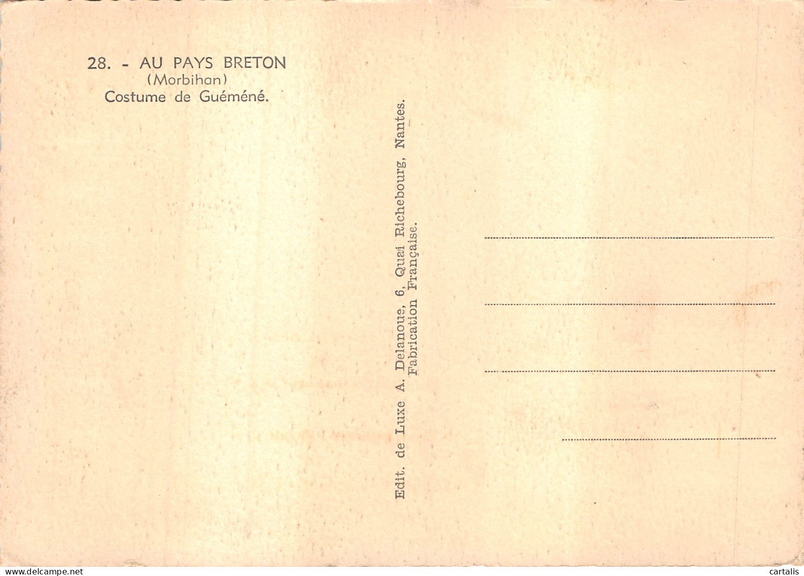 56-FOLKLORE BRETON-N 602-A/0091 - Other & Unclassified