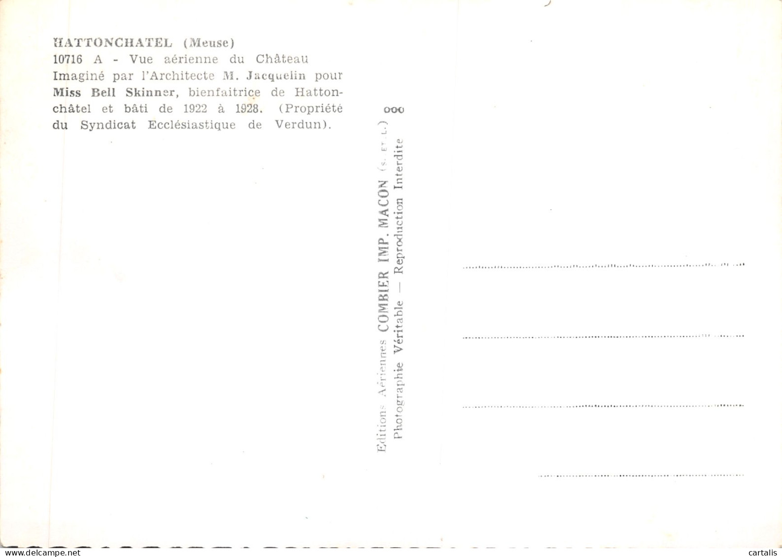 55-HATTONCHATEL-LE CHÂTEAU-N 601-D/0079 - Other & Unclassified