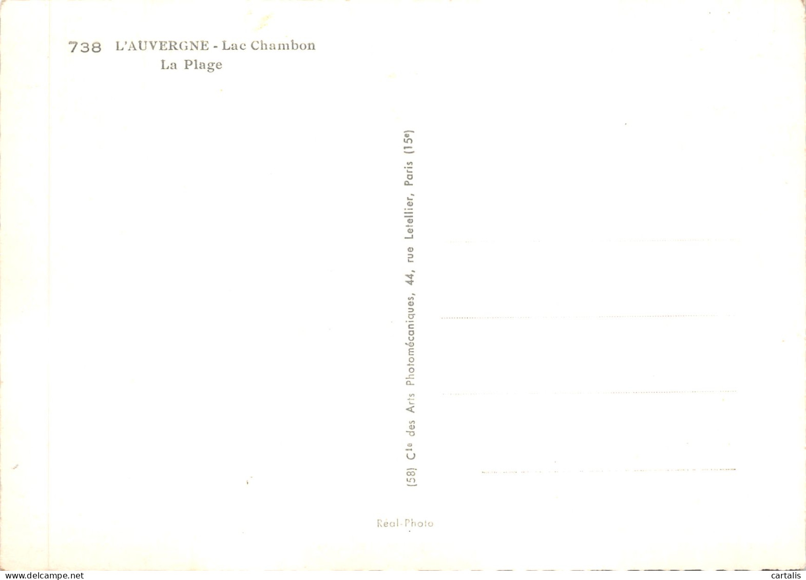 63-LE LAC CHAMBON-N 602-D/0159 - Andere & Zonder Classificatie