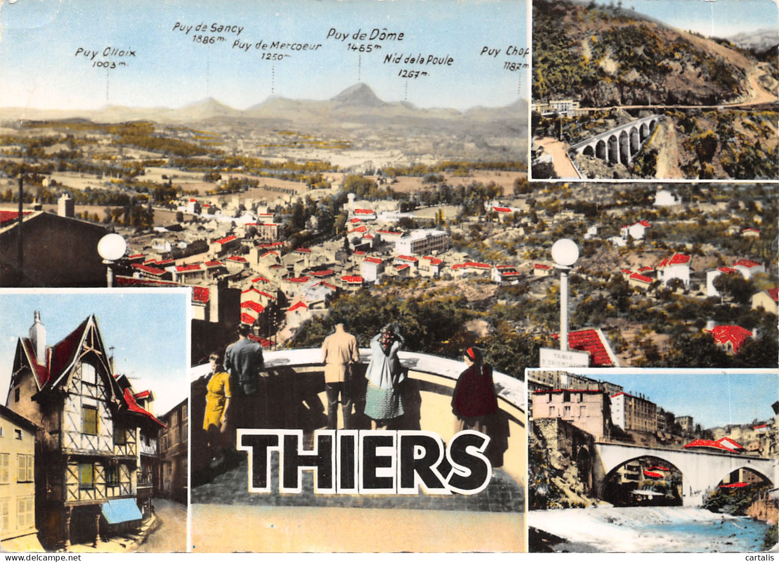 63-THIERS-N 602-D/0011 - Thiers