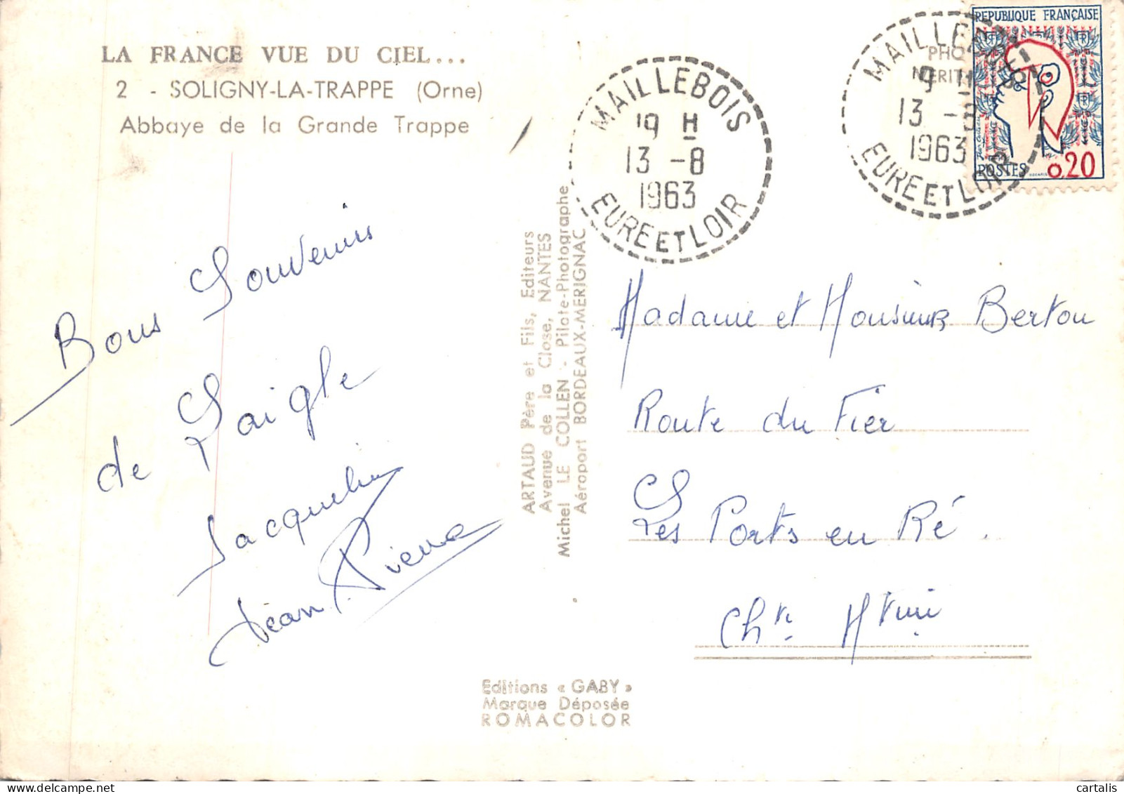 61-SOLIGNY LA TRAPPE-N 602-C/0079 - Other & Unclassified