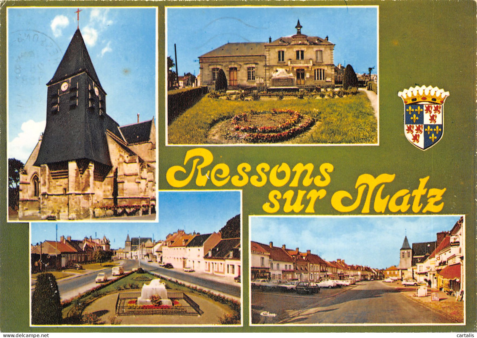 60-RESSONS SUR MATZ-N 602-C/0017 - Ressons Sur Matz