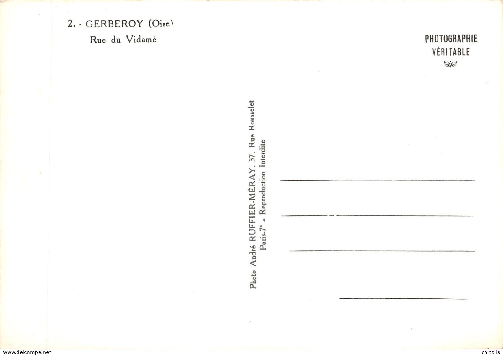 60-GERBEROY-N 602-B/0387 - Other & Unclassified