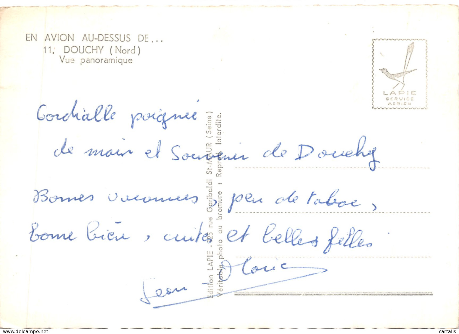 59-DOUCHY LES MINES-N 602-B/0301 - Other & Unclassified