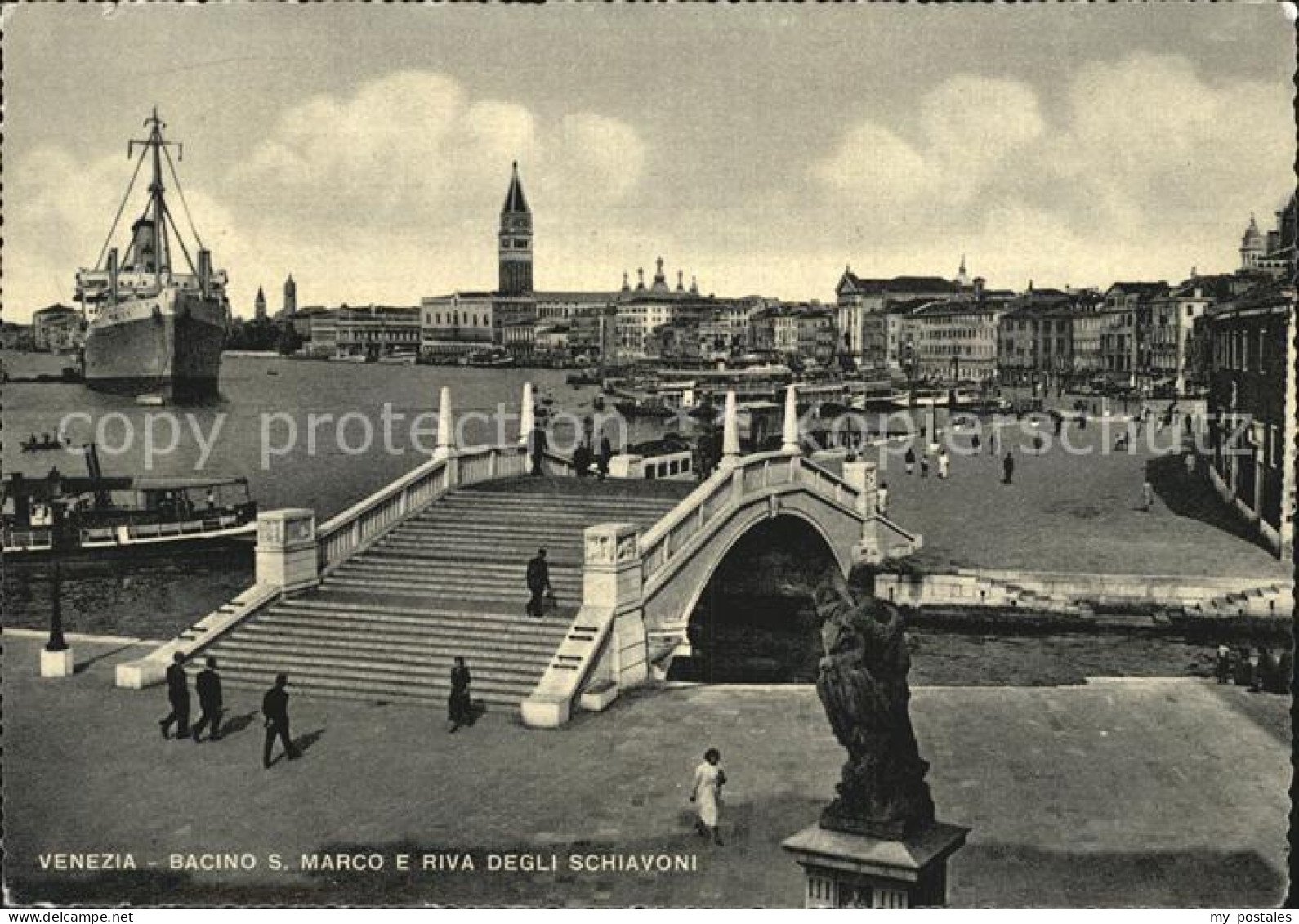 72514610 Venezia Venedig Bacino San Marco E Riva Degli Schiavoni Venezia - Autres & Non Classés