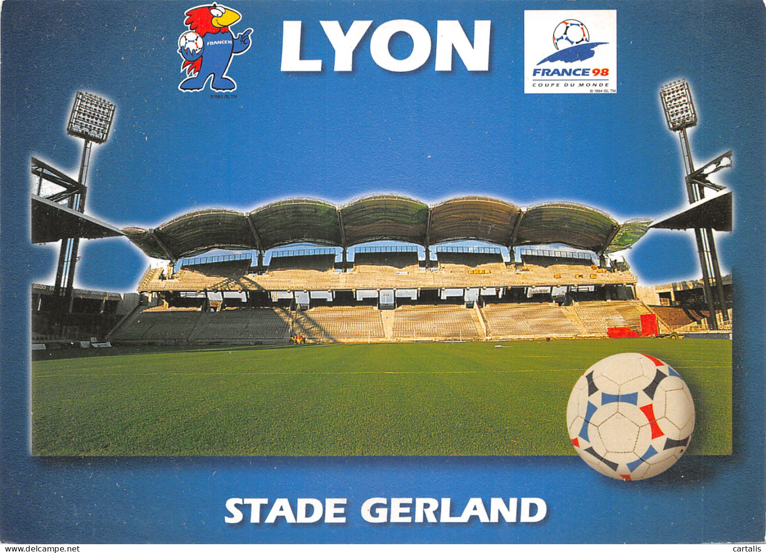69-LYON-STADE GERLAND-N 603-B/0369 - Other & Unclassified