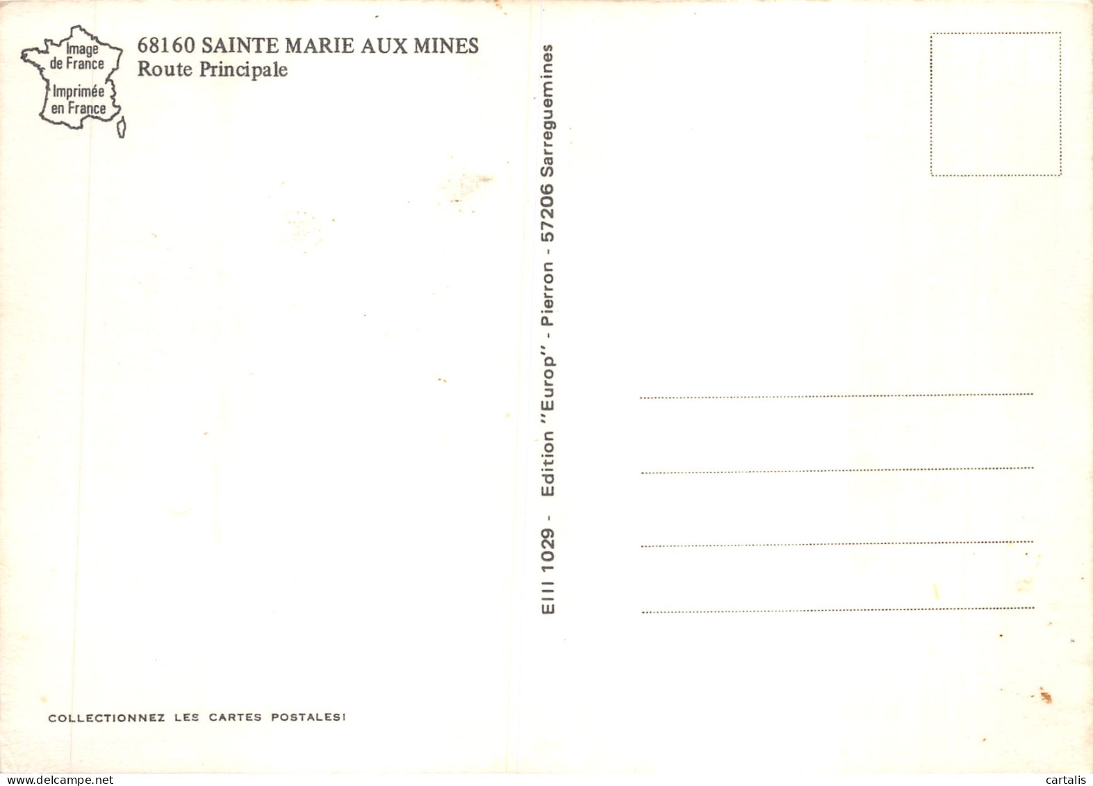 68-SAINTE MARIE AUX MINES-N 603-B/0261 - Sainte-Marie-aux-Mines