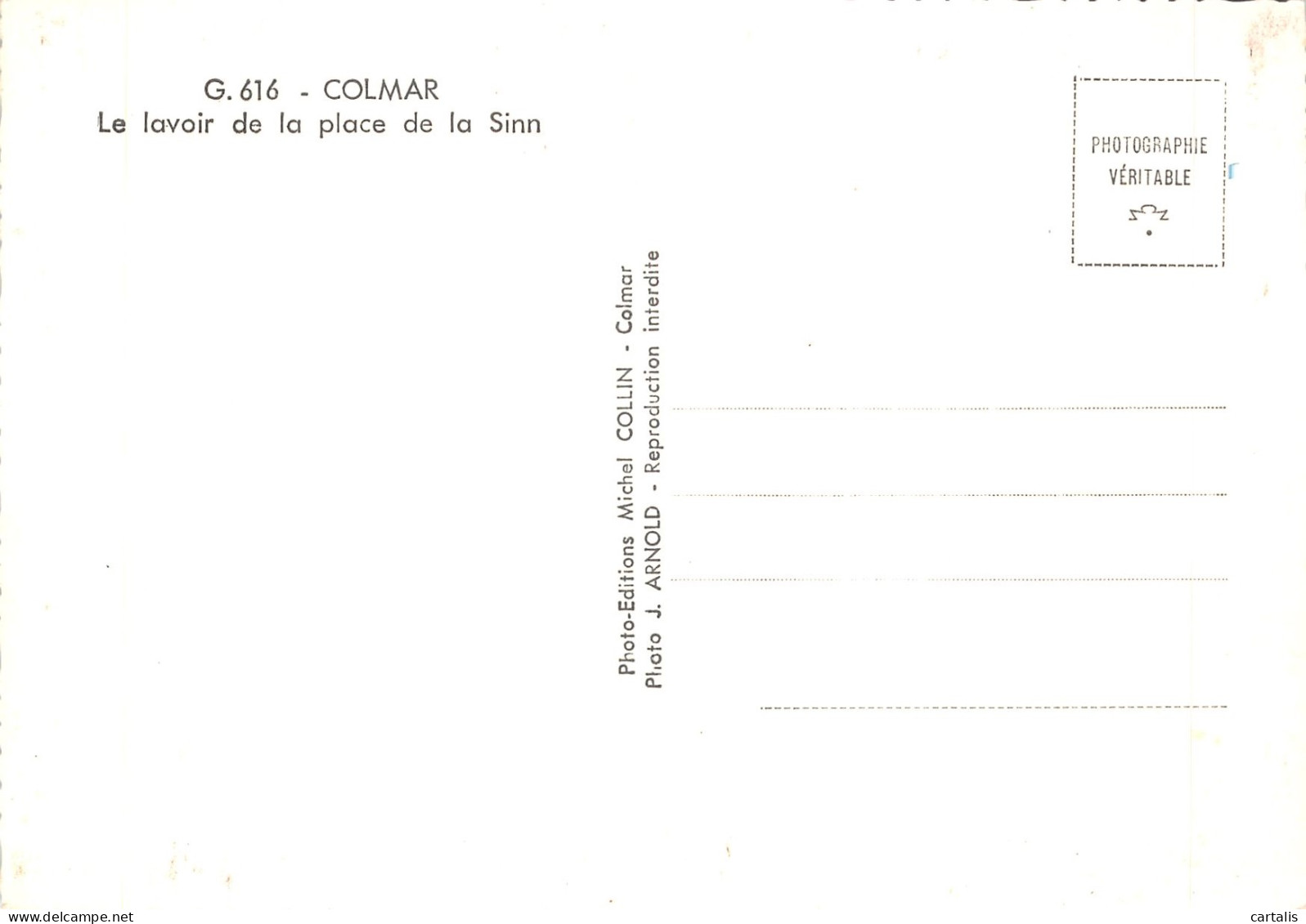 68-COLMAR-N 603-B/0255 - Colmar