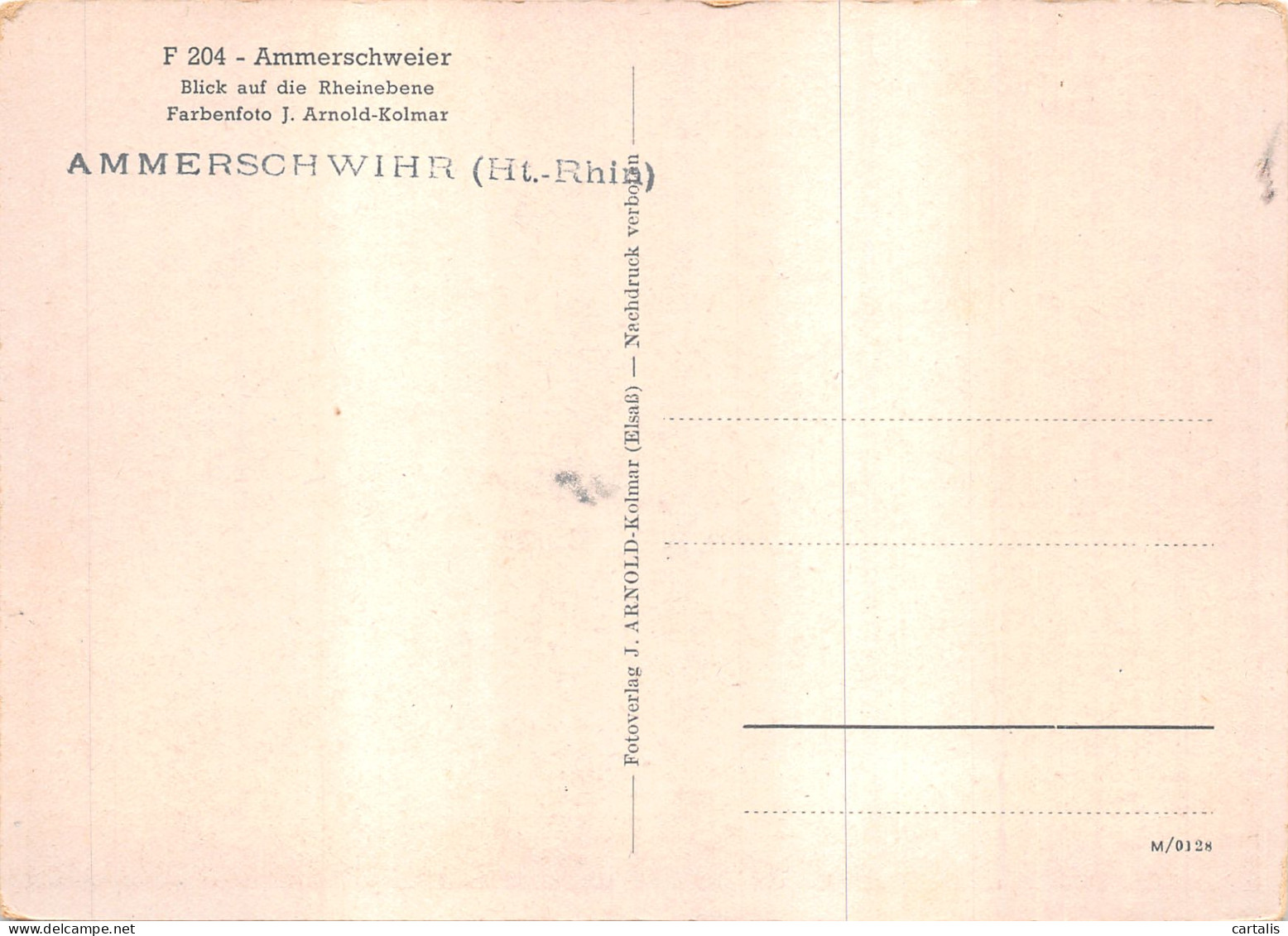 68-AMMERSCHWIHR-N 603-B/0211 - Andere & Zonder Classificatie